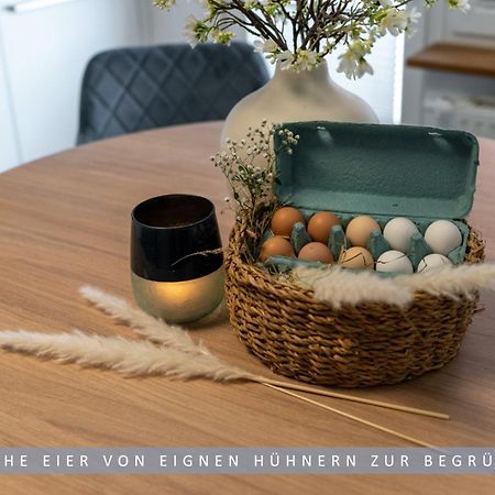 Apartment Leinetal - Bester Schlafkomfort In Hochwertiger Hotelbettwaesche, 3 Zimmer - Grosse Kueche, Duschbad & Parkplatz Northeim Eksteriør bilde
